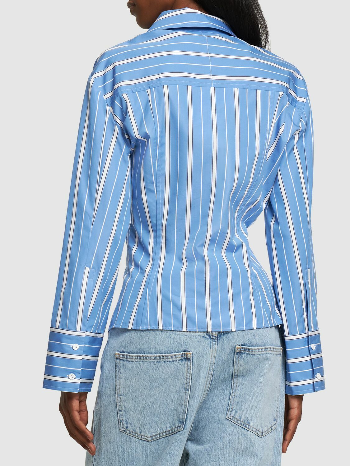 JACQUEMUS - La Chemise Ruban Striped Cotton Shirt Jacquemus