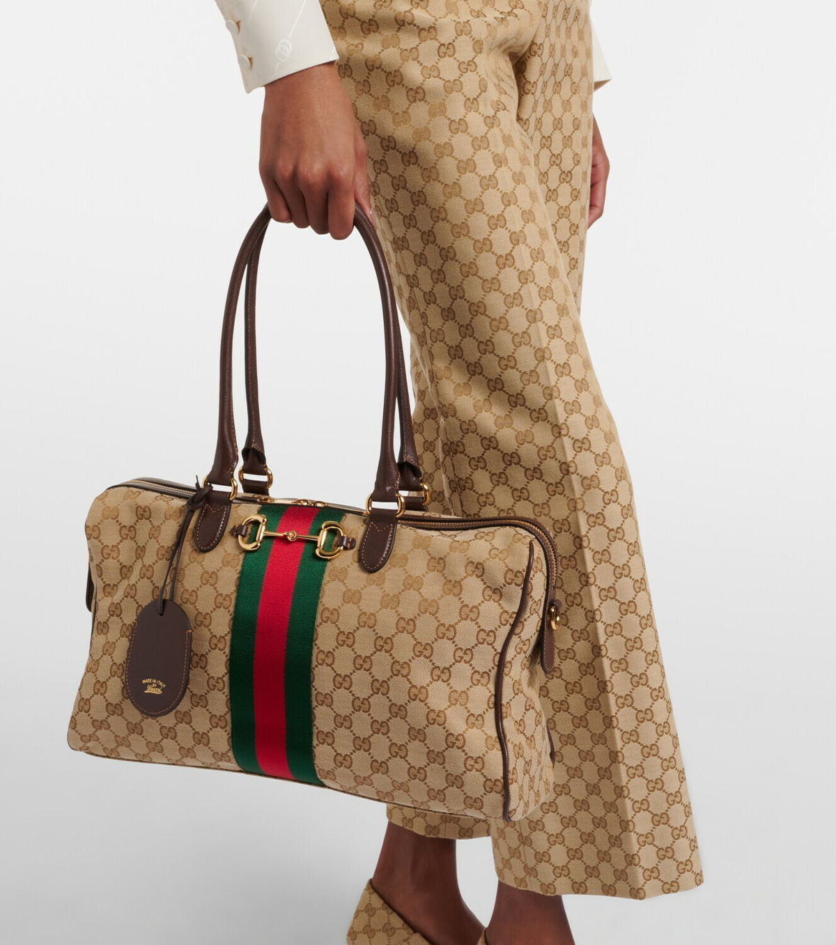 Gucci Gucci Borsetto GG Canvas Large duffel bag