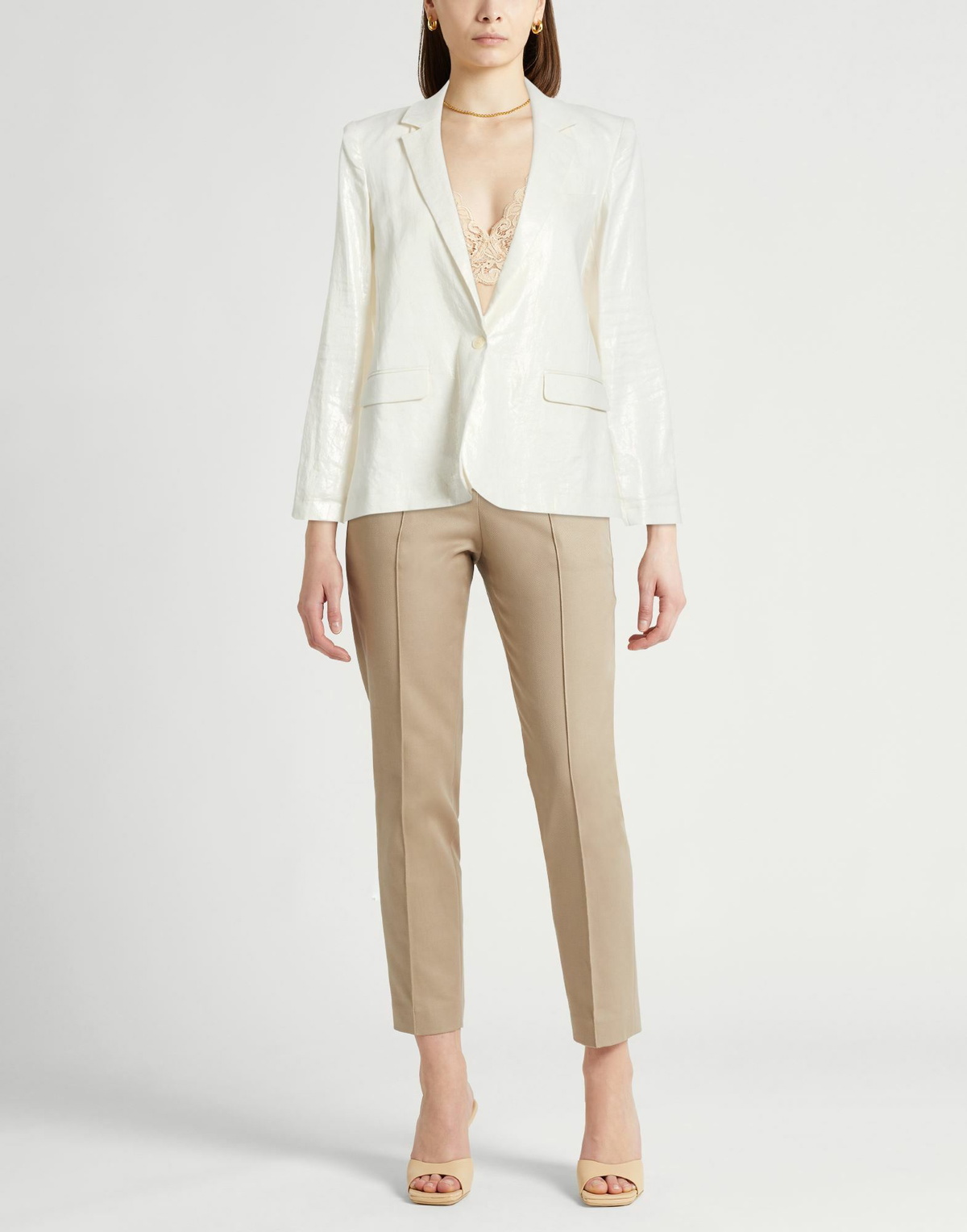 Jucca Womens Blazer in White