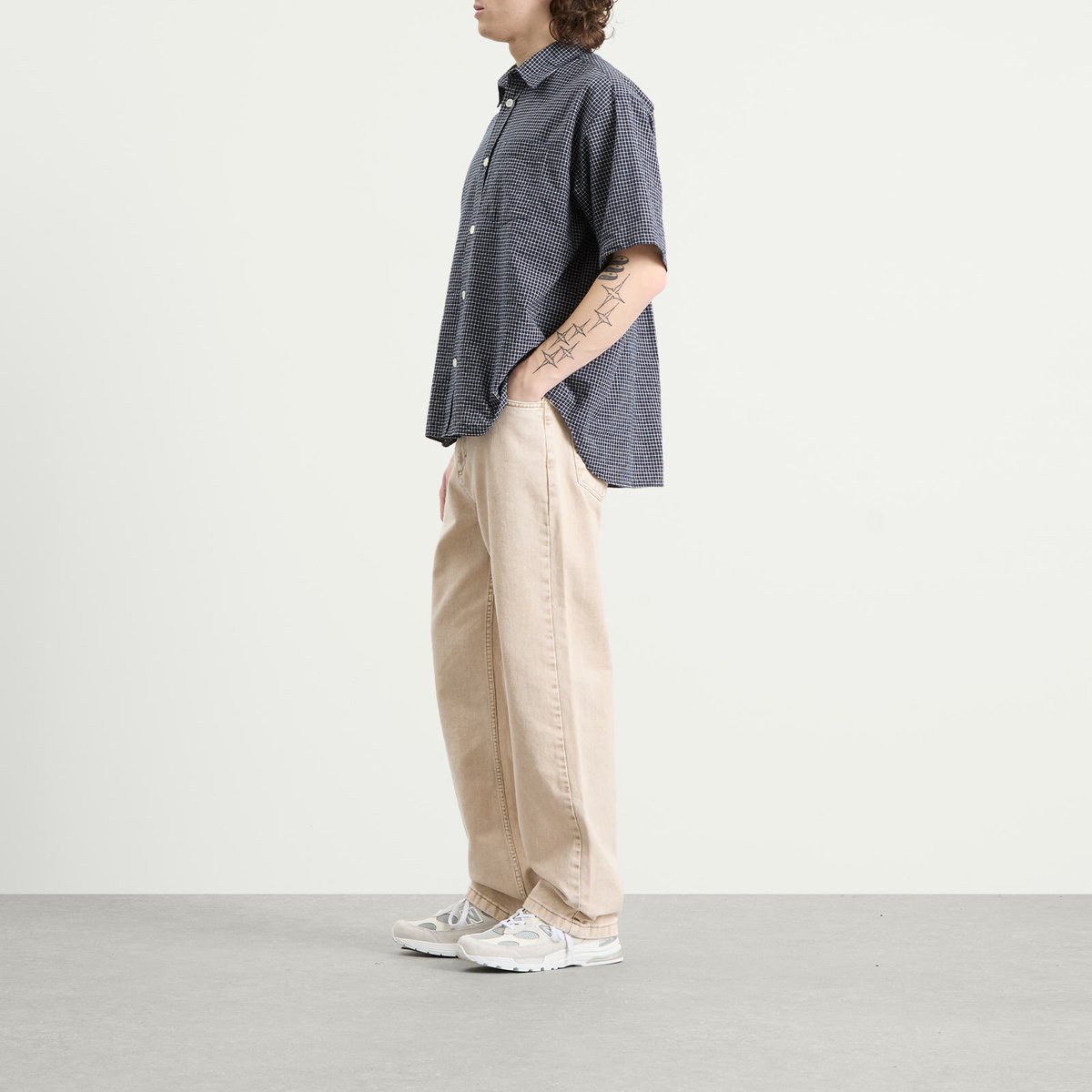 Polar Skate Co. Men's 91 Loose Straight Jeans in Sand