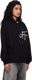 Off-White Black Shared Over Hoodie