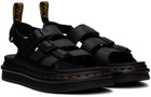 Dr. Martens Black Soloman Sandals