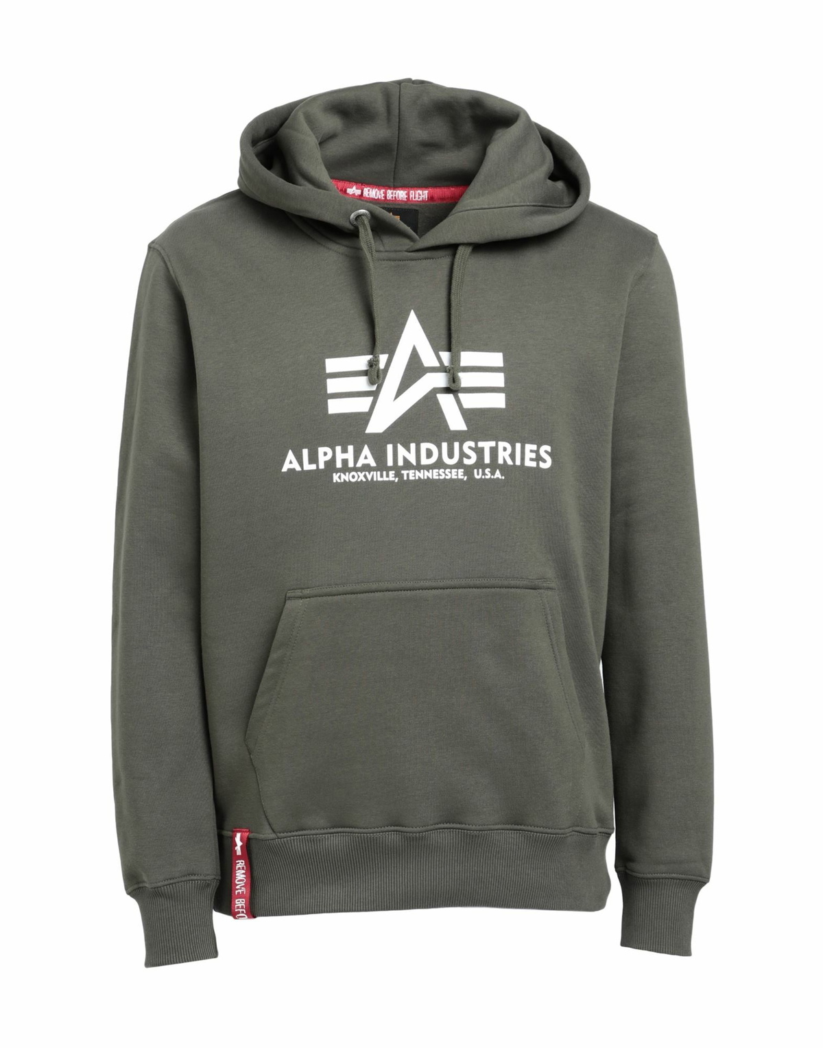 Alpha Industries Mens Sweatshirt Military in Green