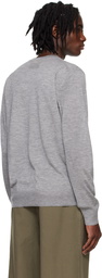 Guest in Residence Gray Airy True Crew Sweater