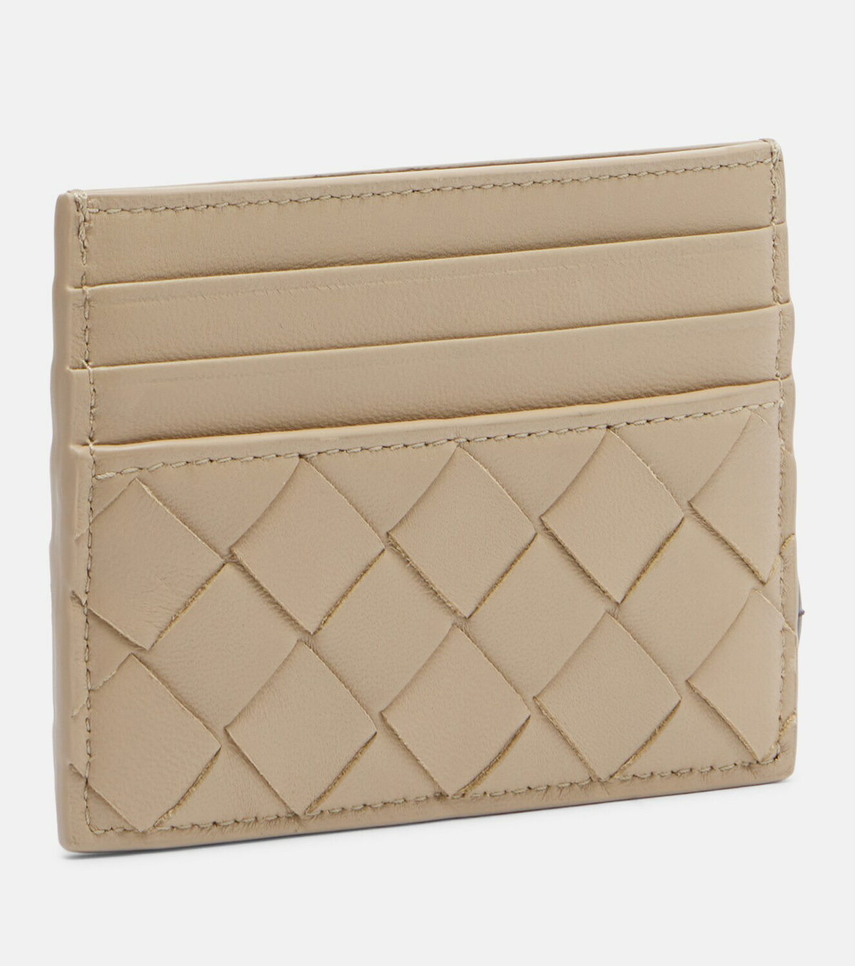 Bottega Veneta Intrecciato leather card holder