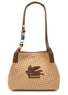 Etro Shopping Libra Raffia Shoulder bag - Natural - One Size