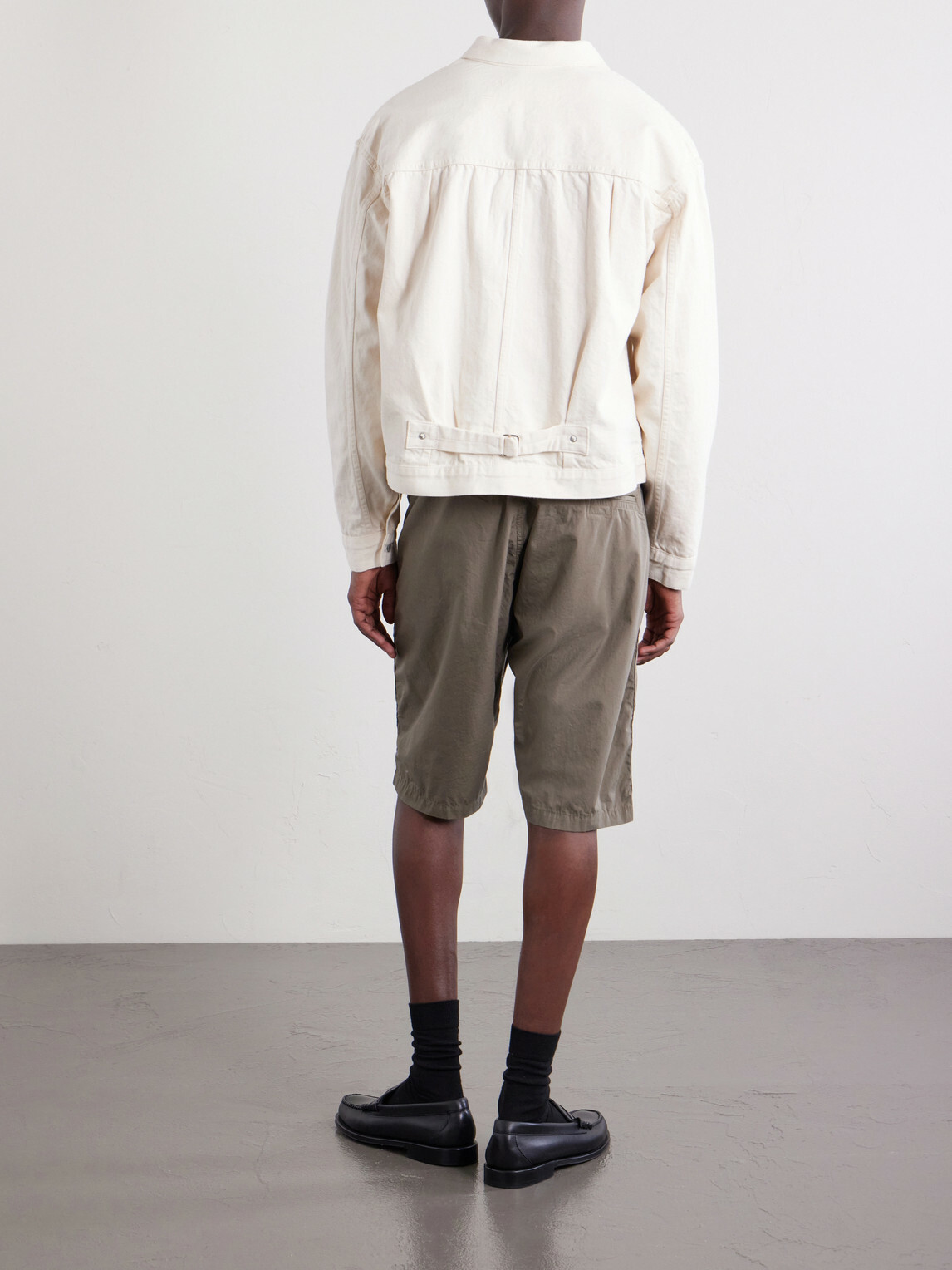 OrSlow - New Yorker Straight-Leg Cotton Shorts - Green