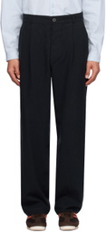 XENIA TELUNTS Black Typewriter Trousers