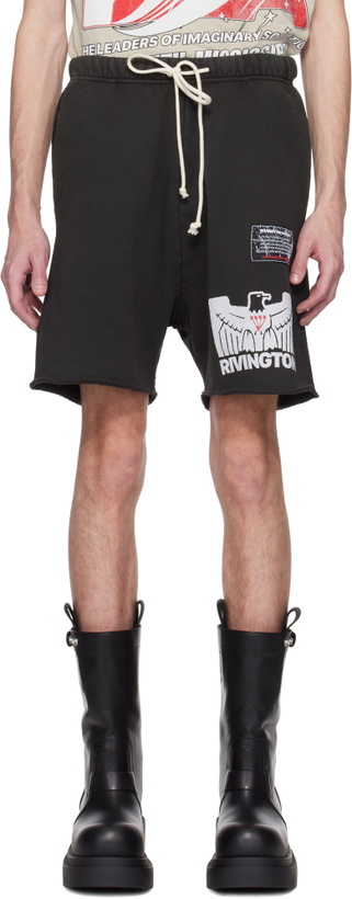 Photo: Rivington Roi Rebis Black Flag Shorts