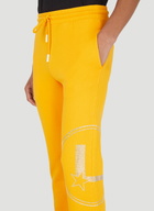 Lourdes Sequin Graphic Track Pants