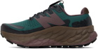 New Balance Blue & Brown Cayl Edition Fresh Foam X More Trail v3 Sneakers