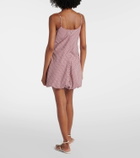 Faithfull Aniela striped cotton minidress