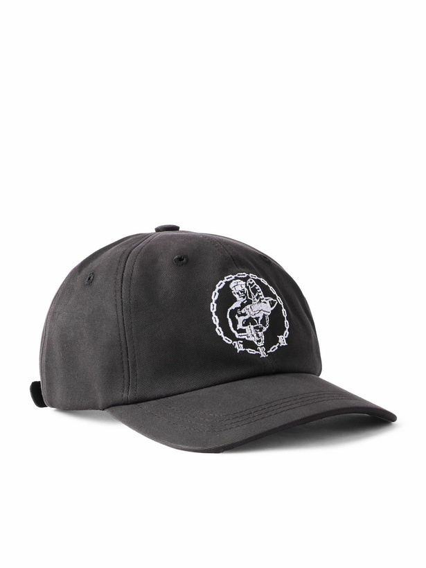 Photo: Enfants Riches Déprimés - Enfants En Chaine Logo-Embroidered Cotton-Twill Baseball Cap