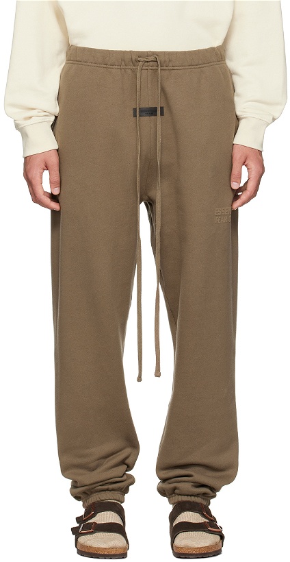 Photo: Essentials Brown Drawstring Lounge Pants