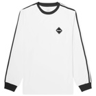F.C. Real Bristol Men's Long Sleeve Training Top in White