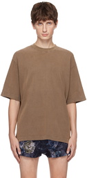 Acne Studios Brown Patch T-Shirt