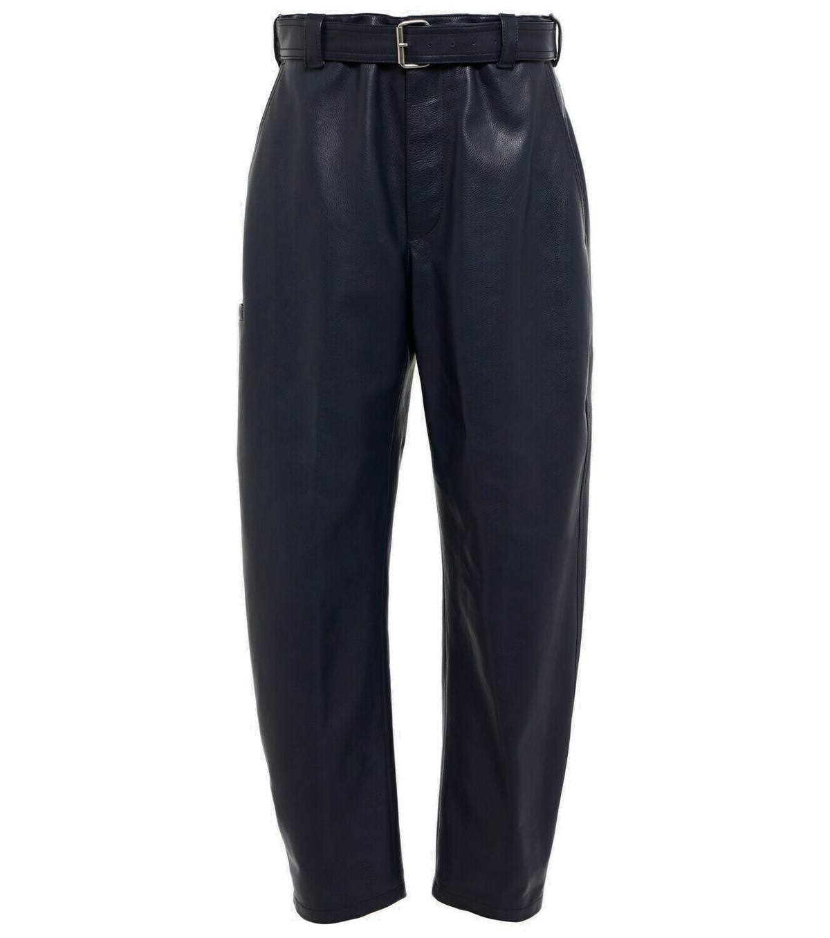 Bottega Veneta - Belted wide-leg leather pants Bottega Veneta