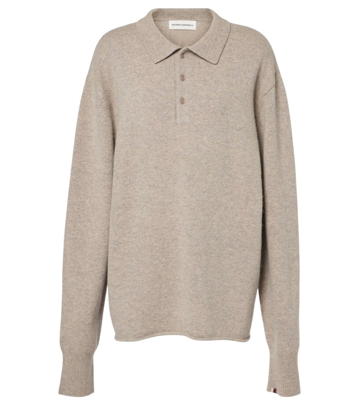 Extreme Cashmere N°357 Marylebone cashmere-blend polo sweater