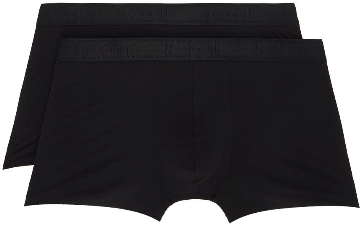 Photo: Wolford Two-Pack Black Pure Boxers