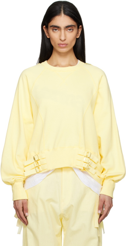 Photo: UNDERCOVER Yellow UC1E1801 Sweatshirt
