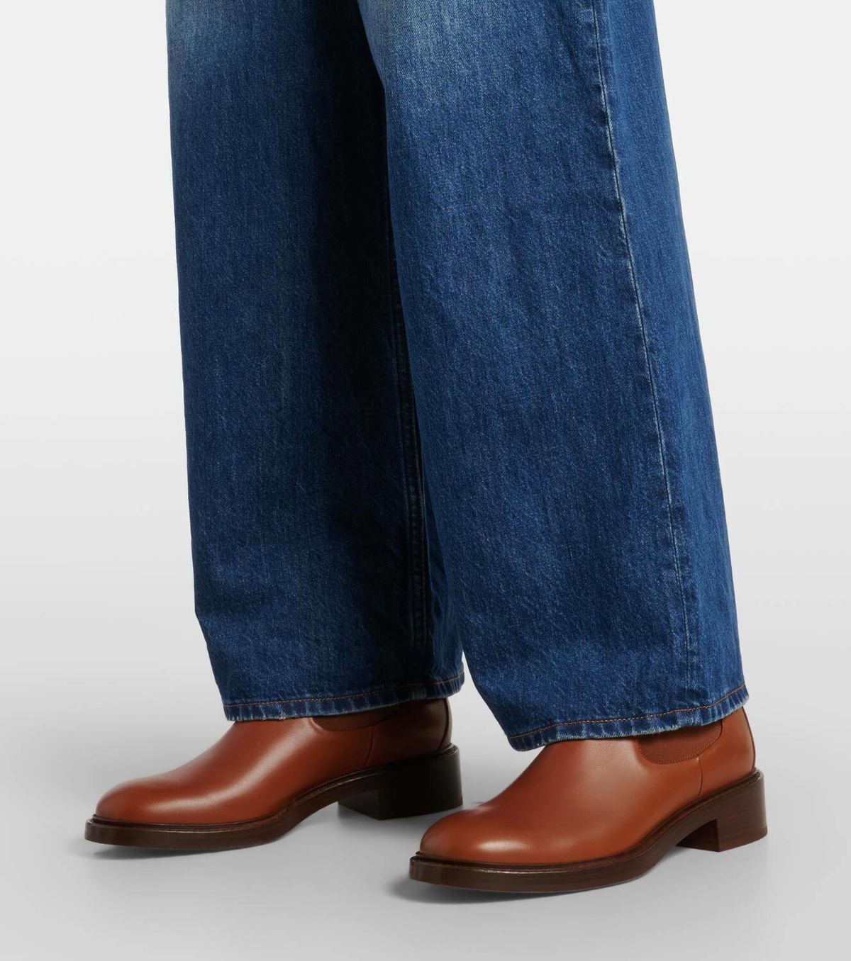 Chloé Marcie leather Chelsea boots