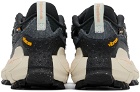 Reebok Classics Black & Gray Zig Kinetica 2.5 Edge Sneakers