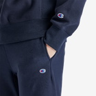 Champion Men's Reverse Weave Fleece Sweatshirt in Blue