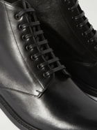 SAINT LAURENT - Army Leather Desert Boots - Black