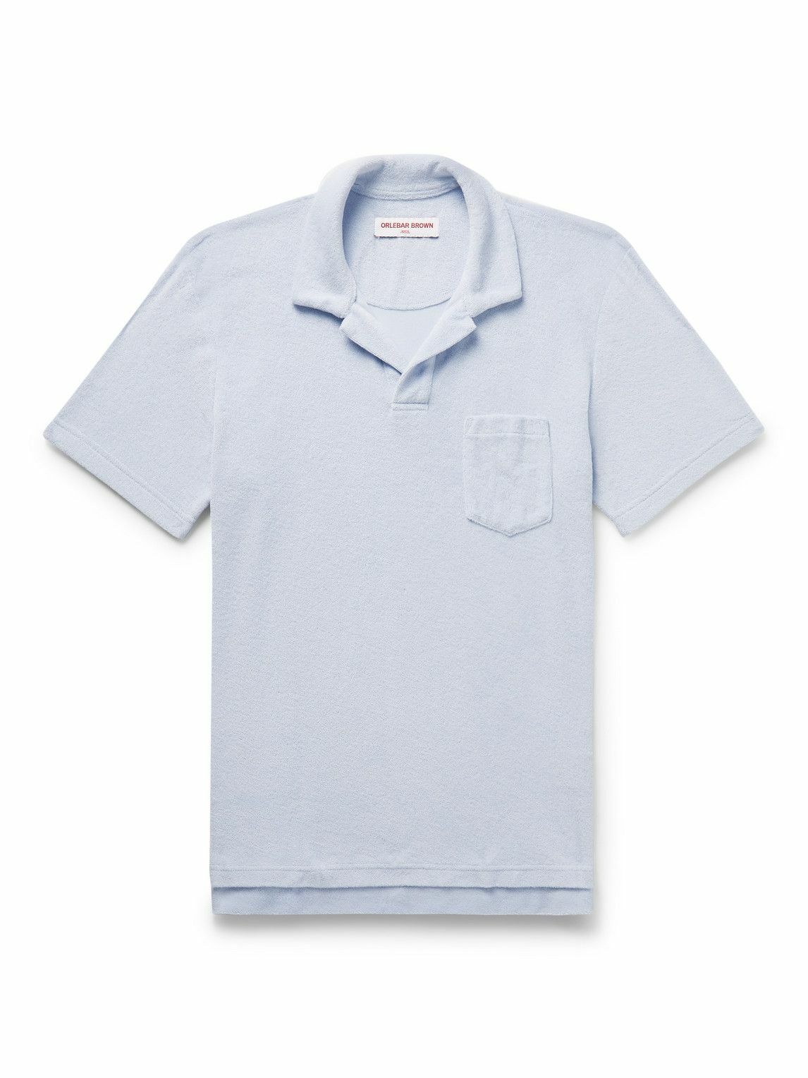 Orlebar Brown - Slim-Fit Cotton-Terry Polo Shirt - Blue Orlebar Brown