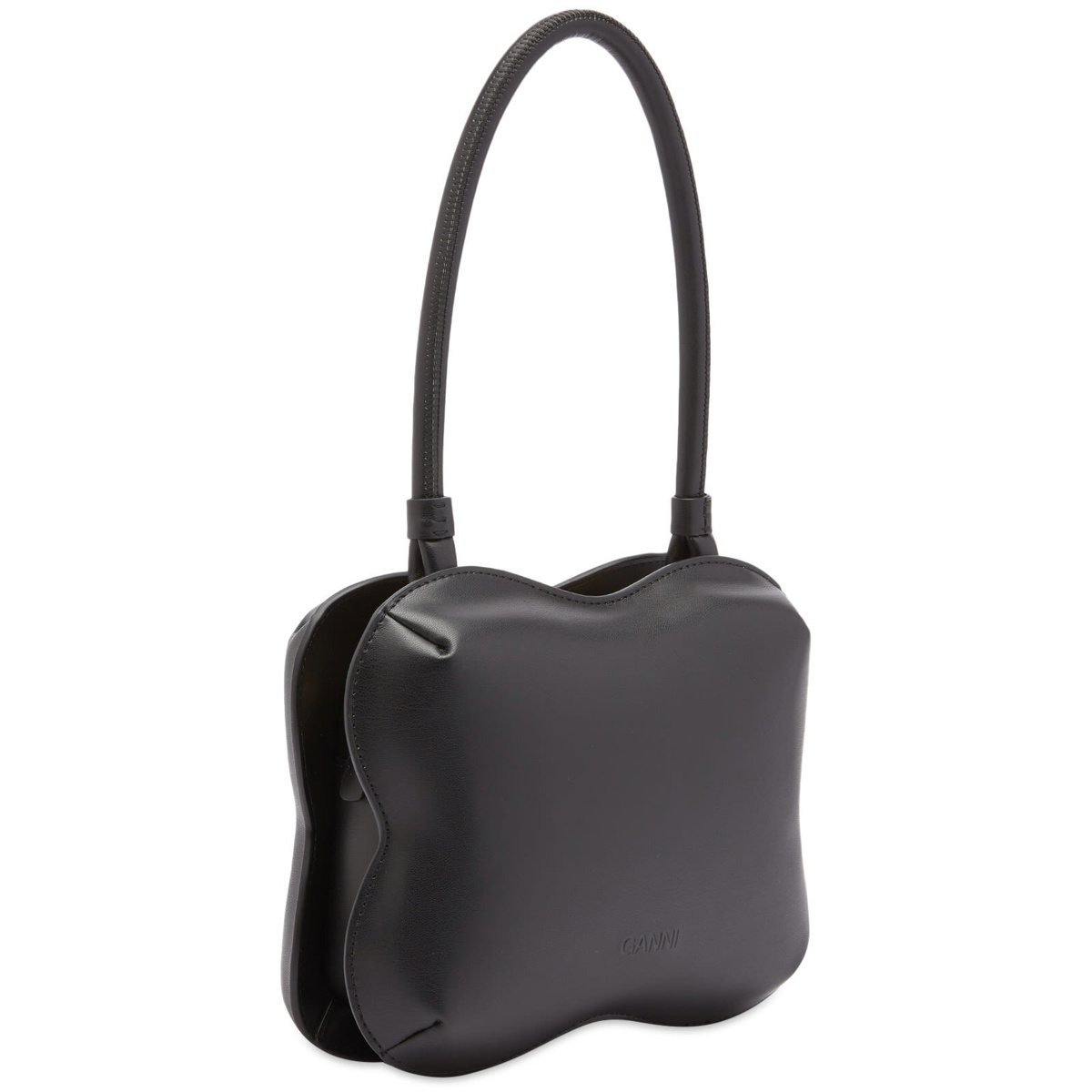 GANNI Women's Butterfly Top Handle in Black GANNI