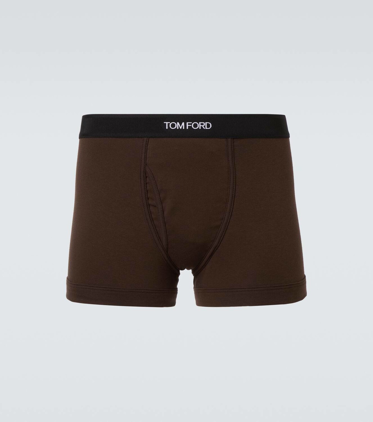 【TOM FORD】24FW Banding Logo Underwear Drods Brown TOM FORD logo-waistband Briefs | Brown | FARFETCH