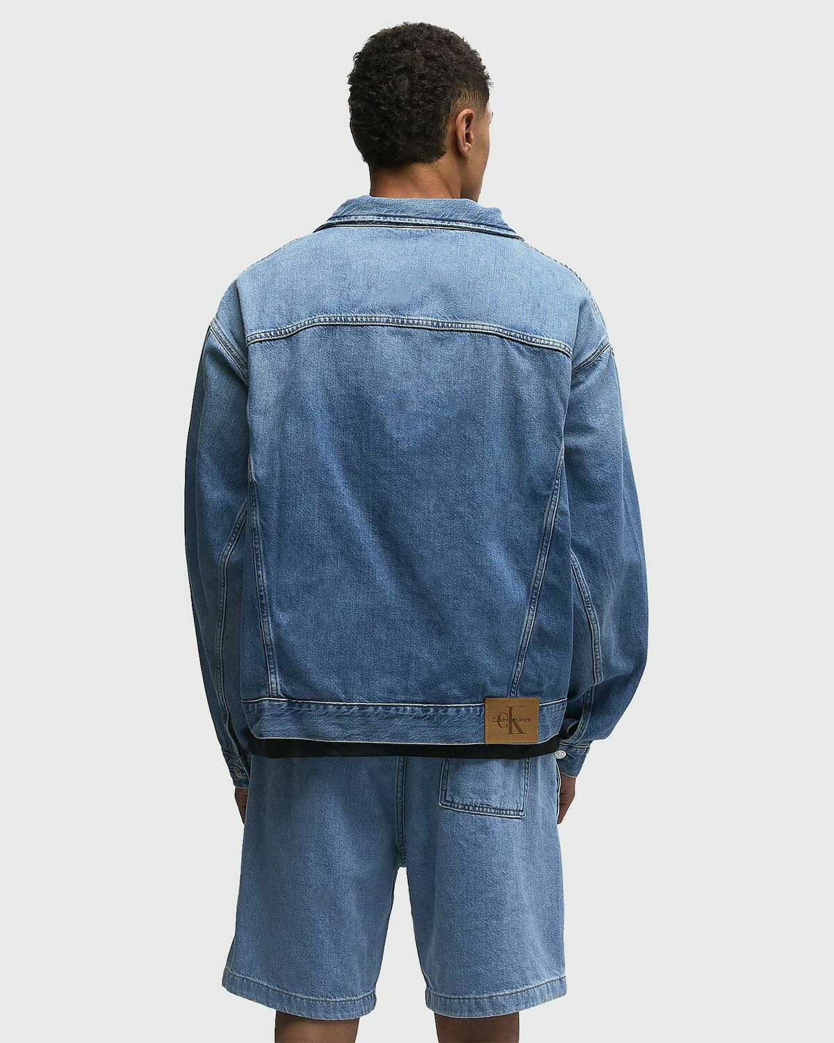 Calvin Klein Jeans RELAXED DENIM JACKET Blue Men