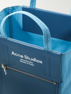 Acne Studios - Shell and Printed Leather Tote Bag