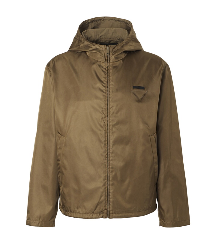 Photo: Prada Re-Nylon hooded jacket