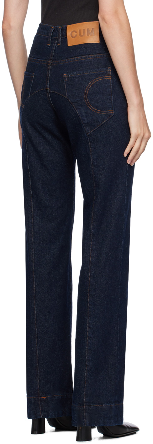 Edward Cuming Navy Slim Jeans