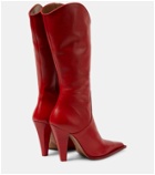 Paris Texas Nadia 105 leather knee-high boots
