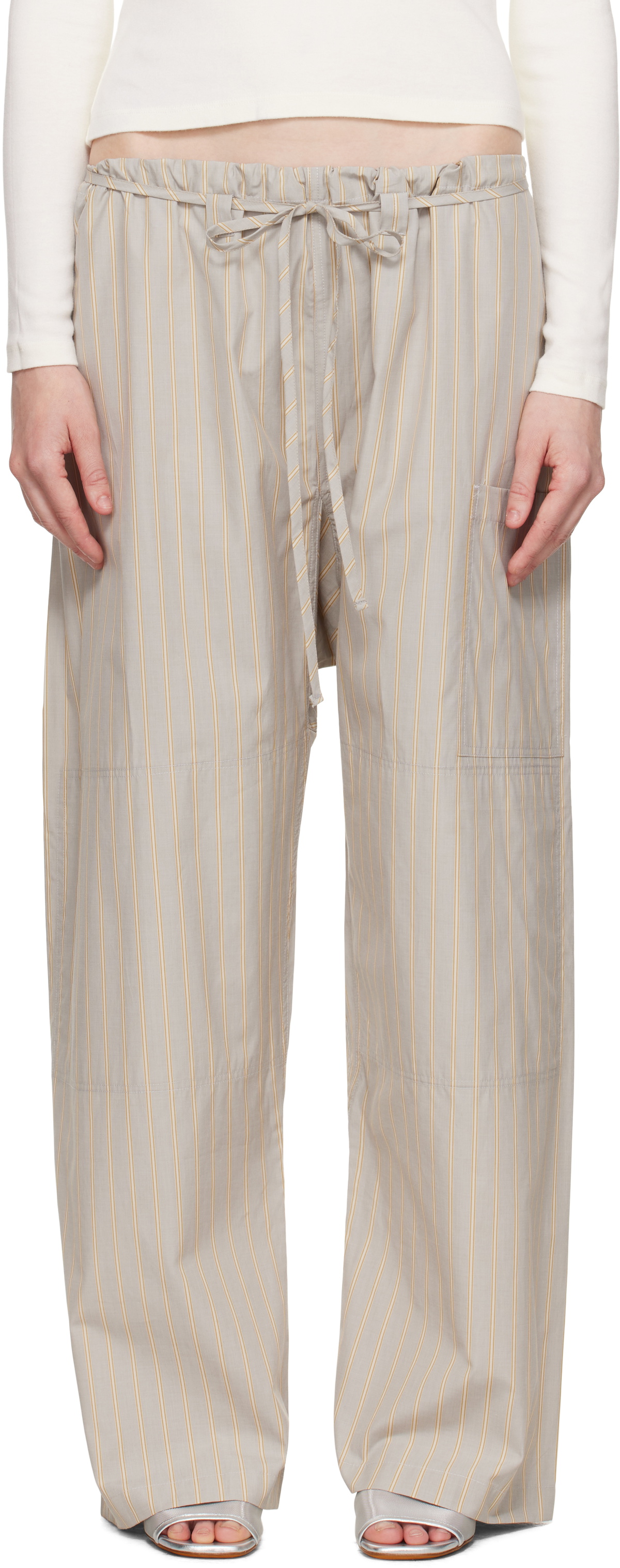 Gil Rodriguez Gray 'The Lou' Lounge Pants