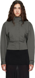 Belle Anna Khaki Globo Jacket