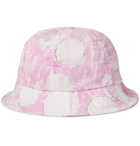 Folk - Printed Linen Bucket Hat - Pink