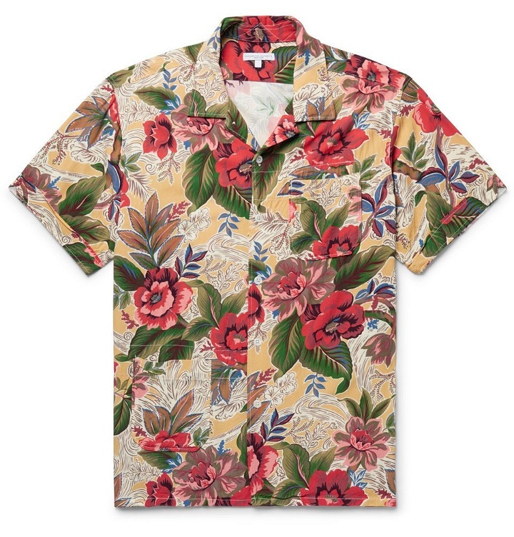 Photo: Engineered Garments - Camp-Collar Printed Poplin Shirt - Multi