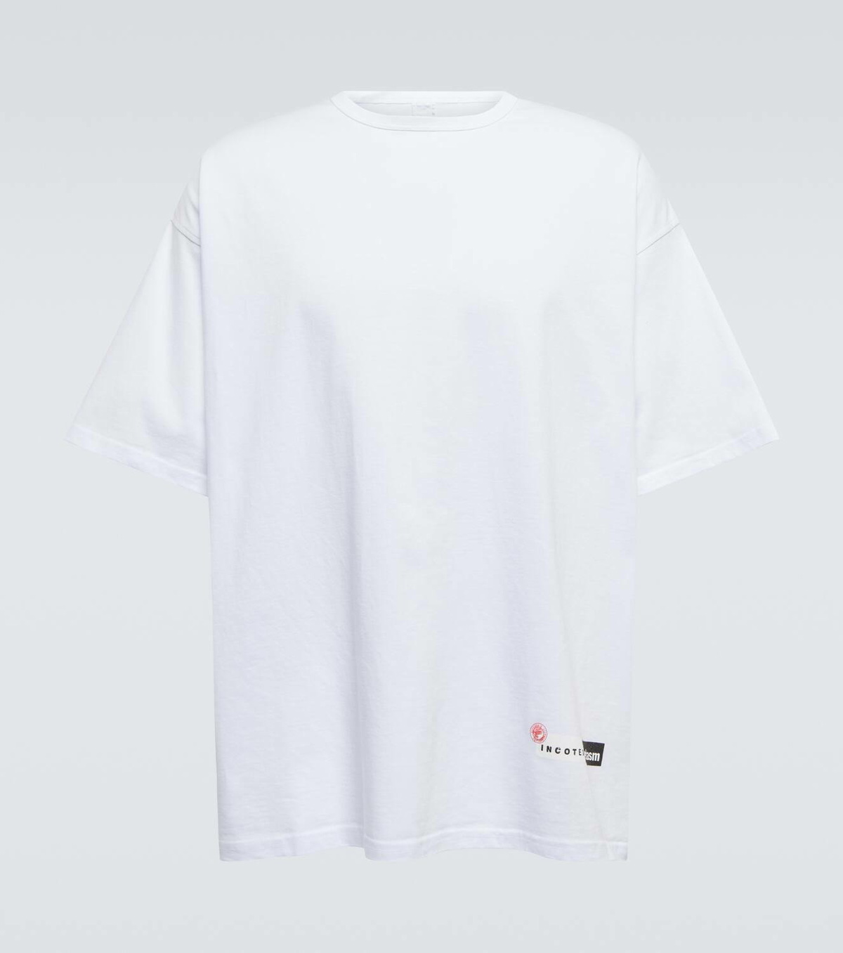 Incotex x Facetasm Logo cotton jersey T-shirt