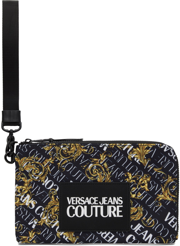 Photo: Versace Jeans Couture Black Range Logo Pouch