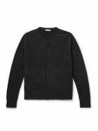 The Row - Danube Brushed Cashmere and Silk-Blend Cardigan - Gray