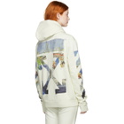 Off-White Off-White Diag Multicolor Zipped Hoodie