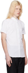 Comme des Garçons Shirt White Buttoned Shirt