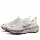 Nike Running Nike ZoomX Invincible 3 Sneaker in Phantom/Burgundy Crush/Taupe Grey