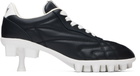Maison MIHARA YASUHIRO Black Spike Sole Sneaker Heels