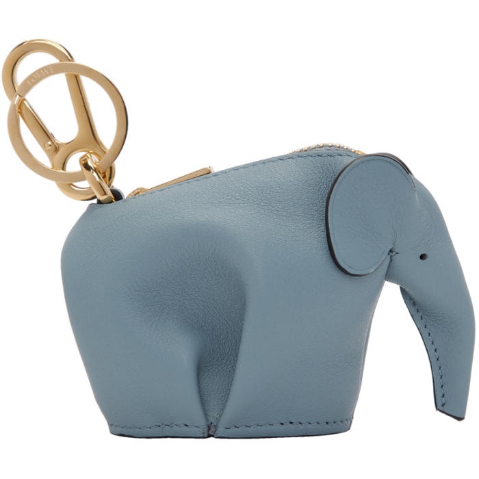 Photo: Loewe Blue Elephant Charm Keychain 