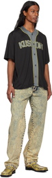 KUSIKOHC Black Baseball Shirt