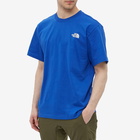 The North Face Men's Color Block T-Shirt in Blue